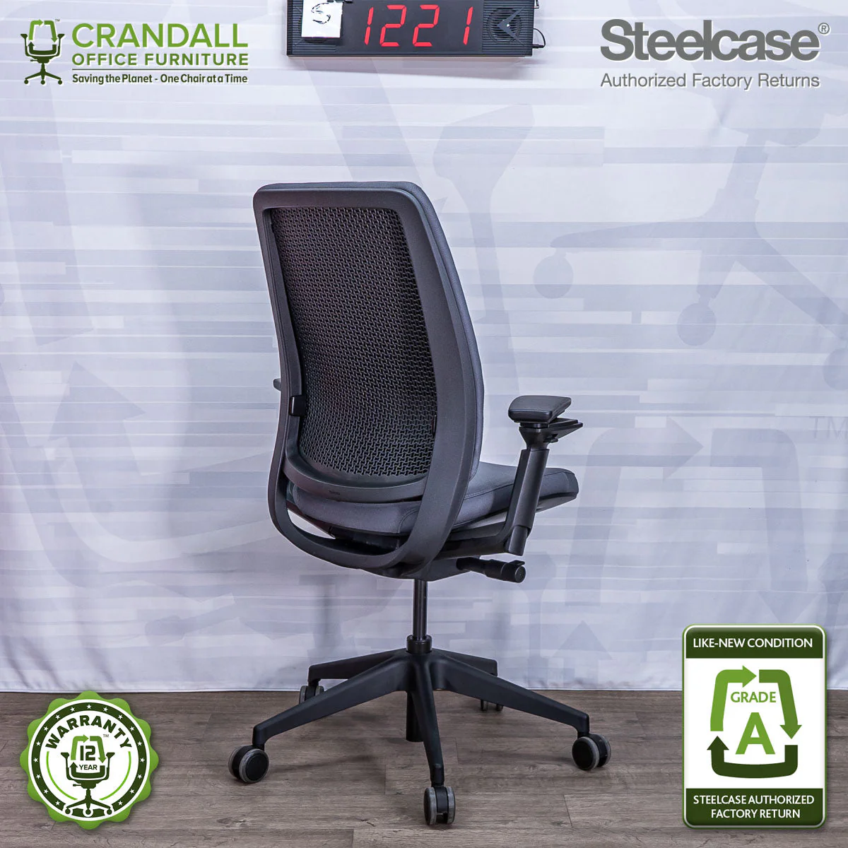 S-1221 - Steelcase Series 2 - Grade A - Image 2