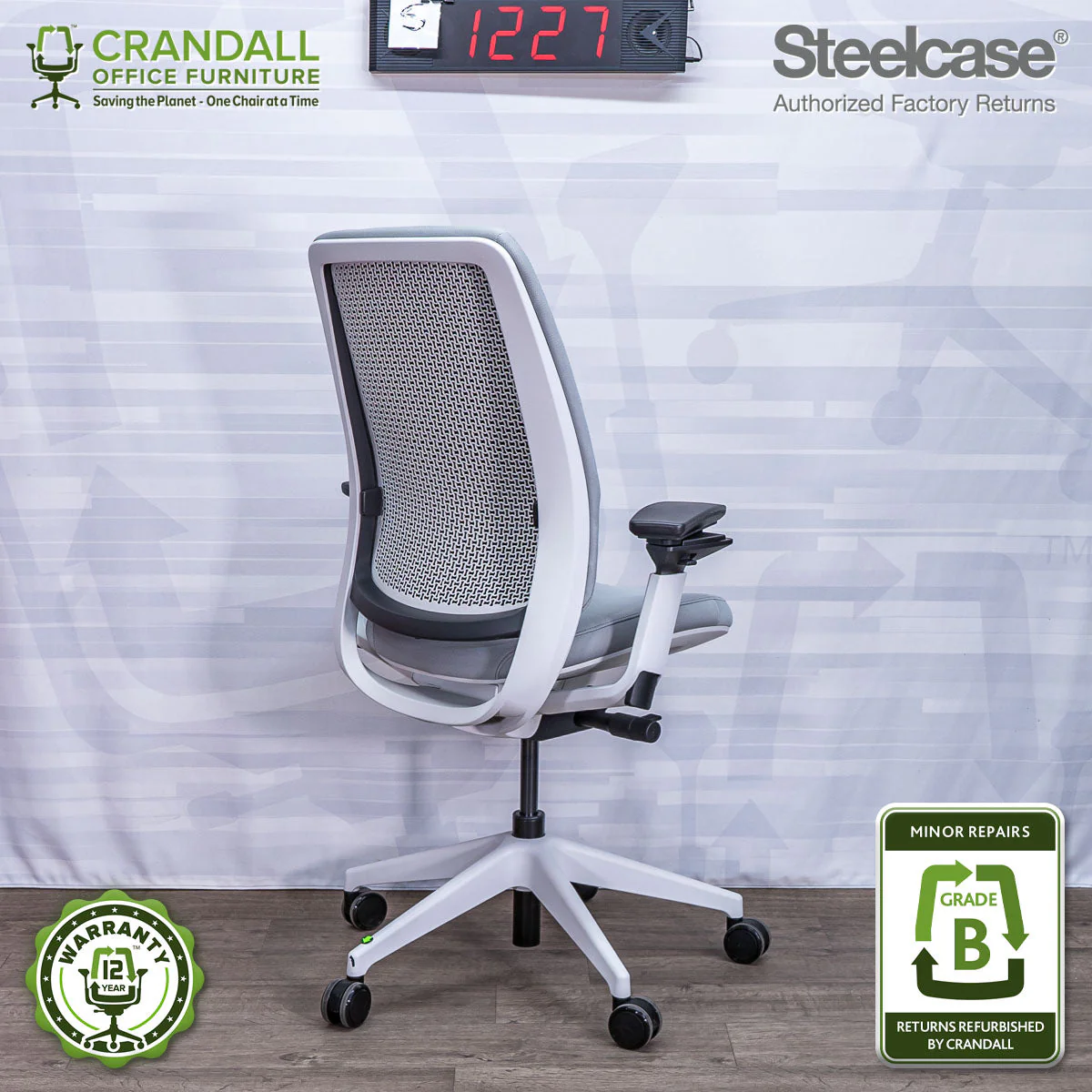 S-1227 - Steelcase Series 2 - Grade B - Image 2