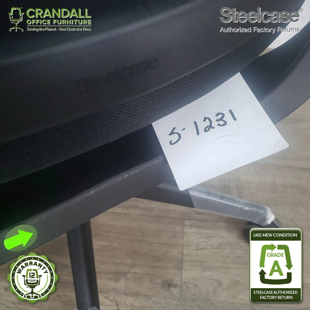 S-1231 - Steelcase Series 2 - Grade B - Image 4