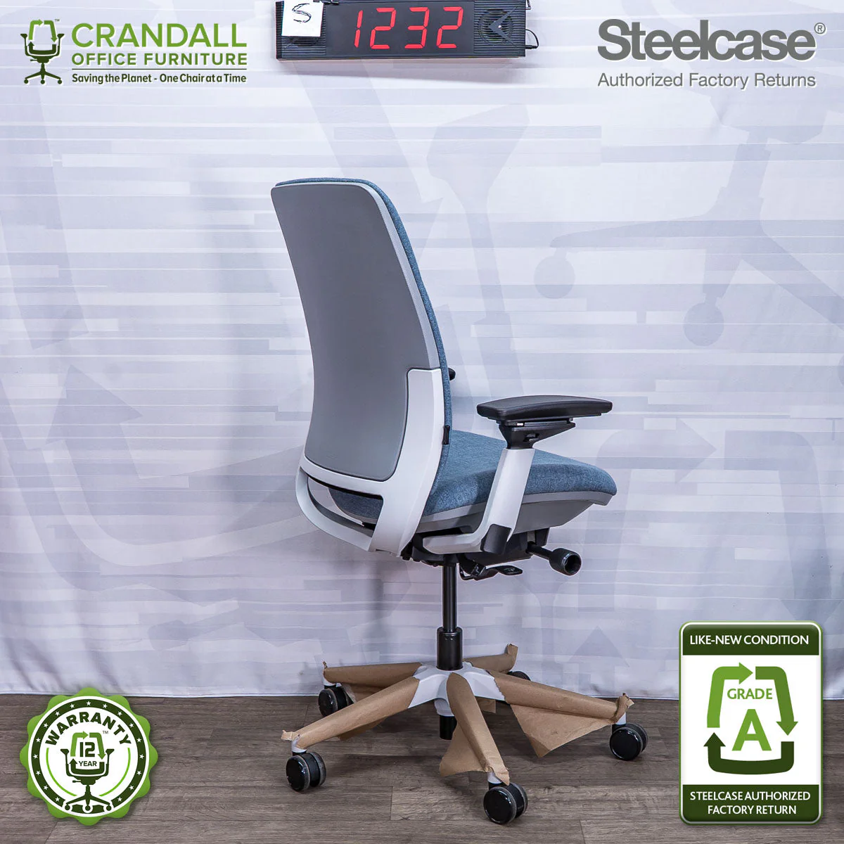 S-1232 - Steelcase Amia - Grade A - Image 2