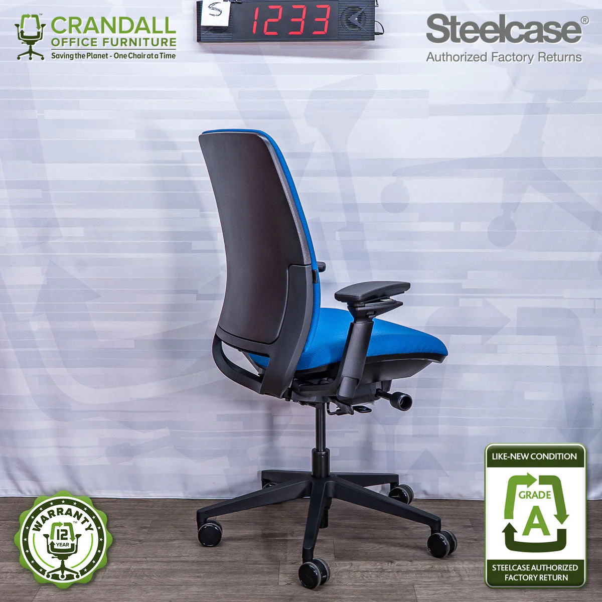 S-1233 - Steelcase Amia - Grade A - Image 2