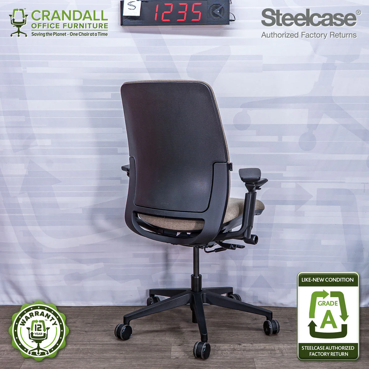 S-1235 - Steelcase Amia - Grade A - Image 2
