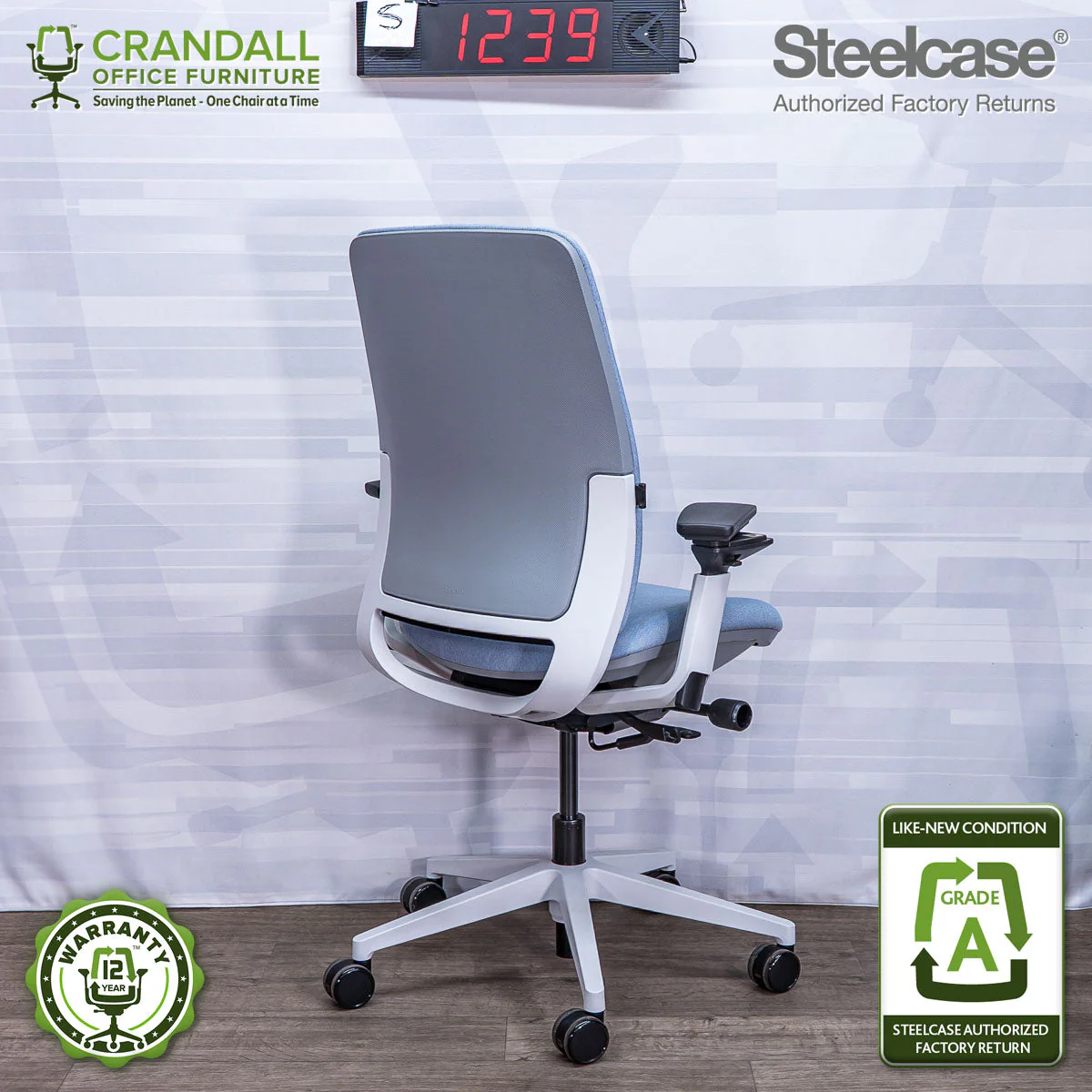 S-1239 - Steelcase Amia - Grade A - Image 2