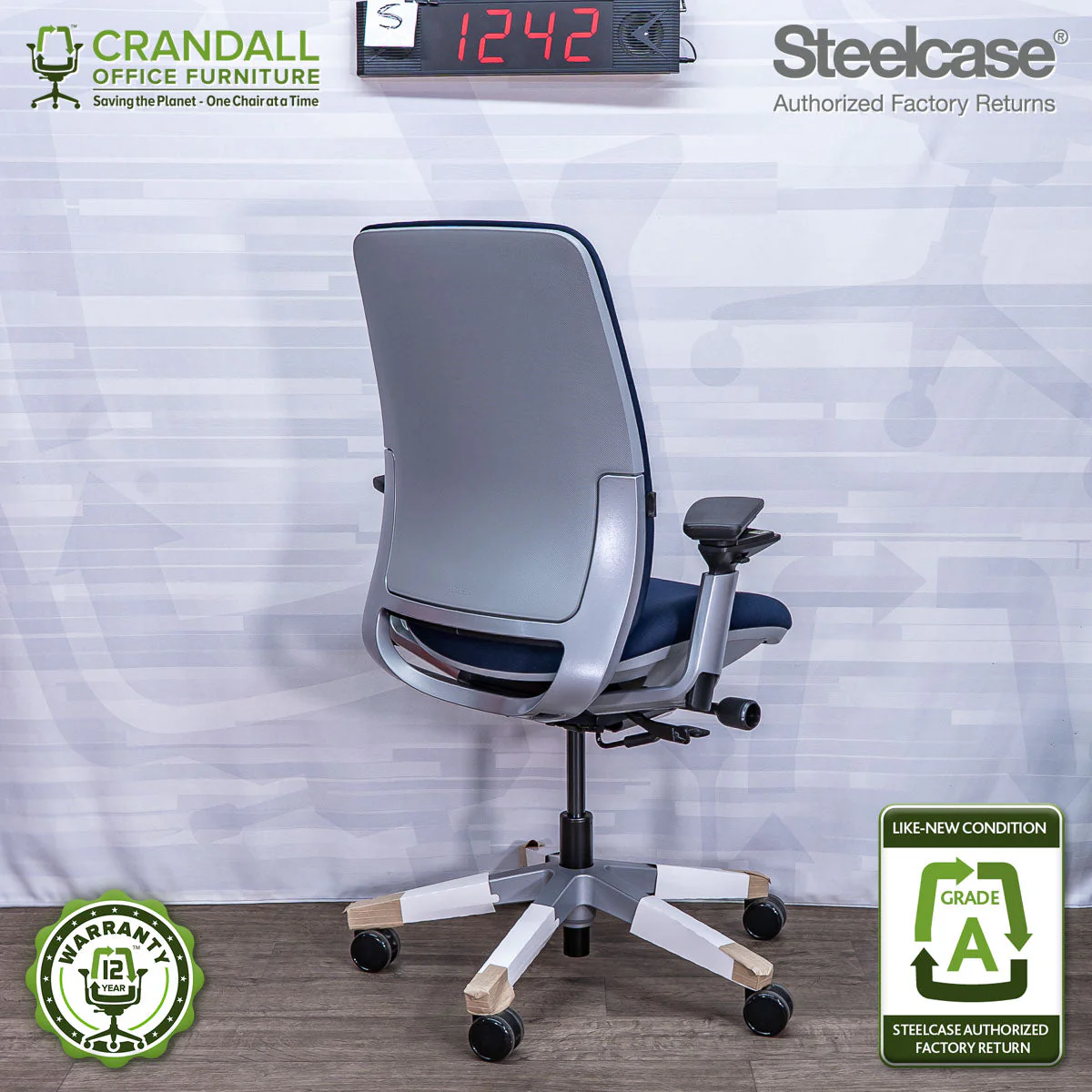 S-1242 - Steelcase Amia - Grade A - Image 2