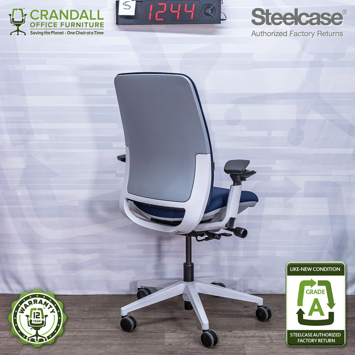 S-1244 - Steelcase Amia - Grade A - Image 2