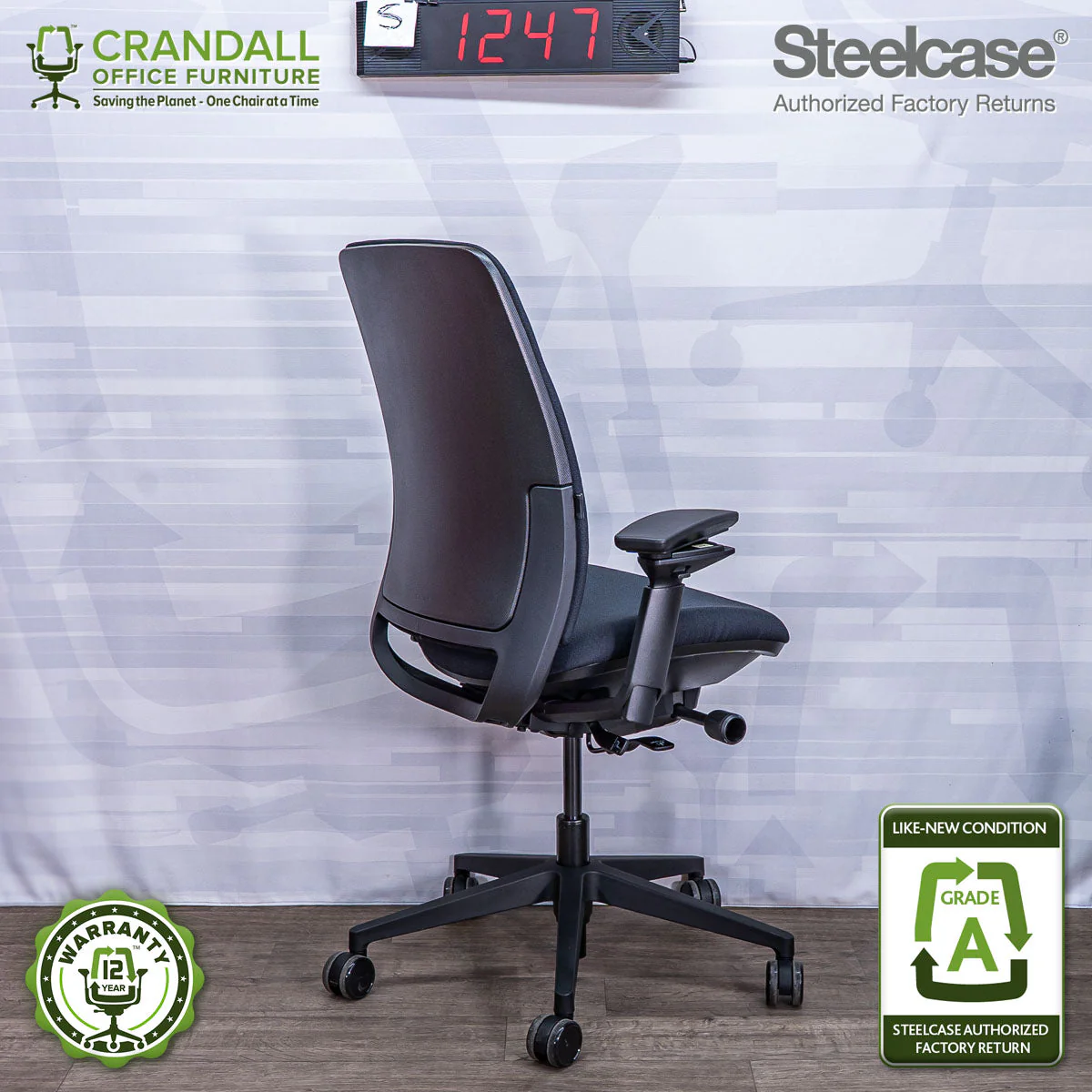 S-1247 - Steelcase Amia - Grade A - Image 2