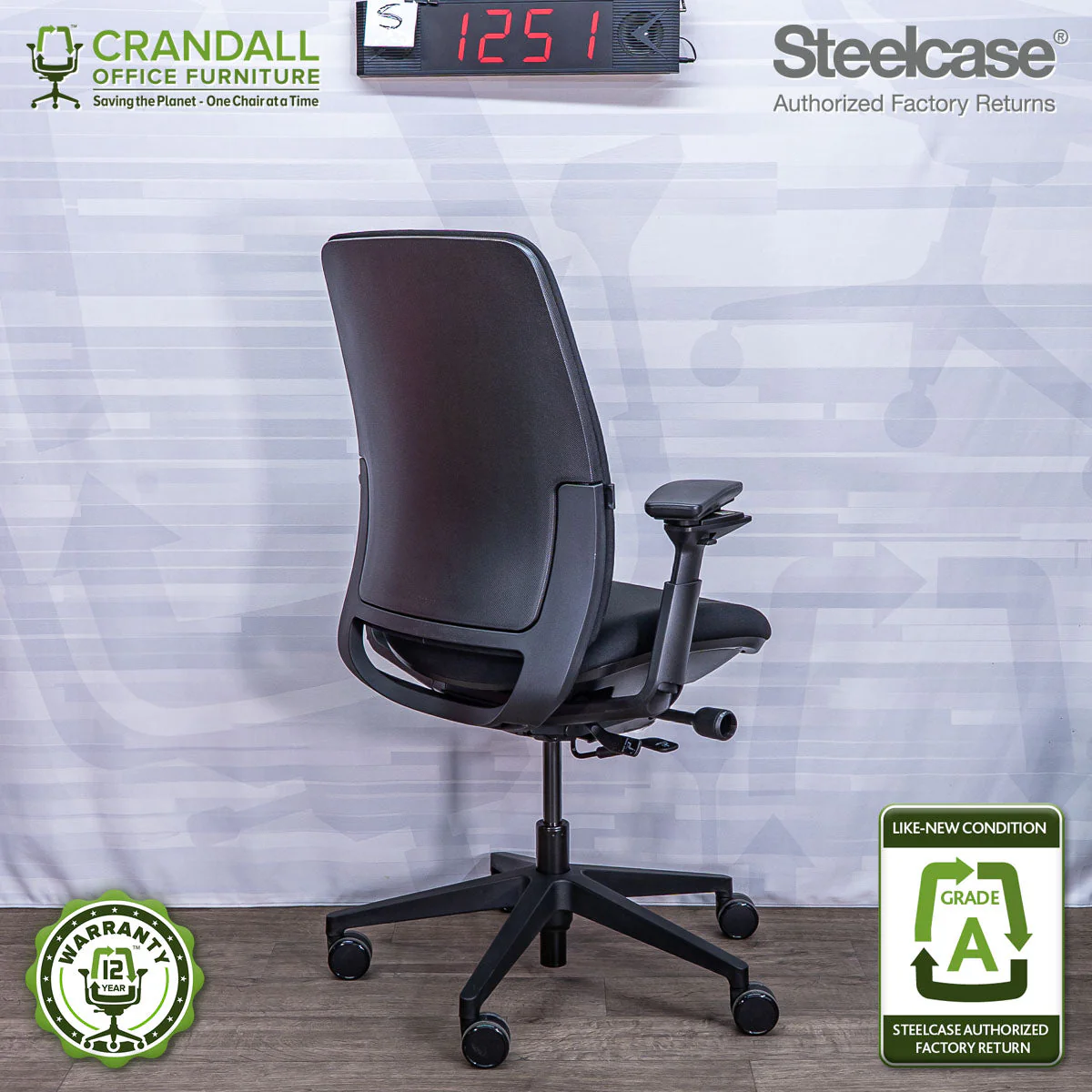 S-1251 - Steelcase Amia - Grade A - Image 2