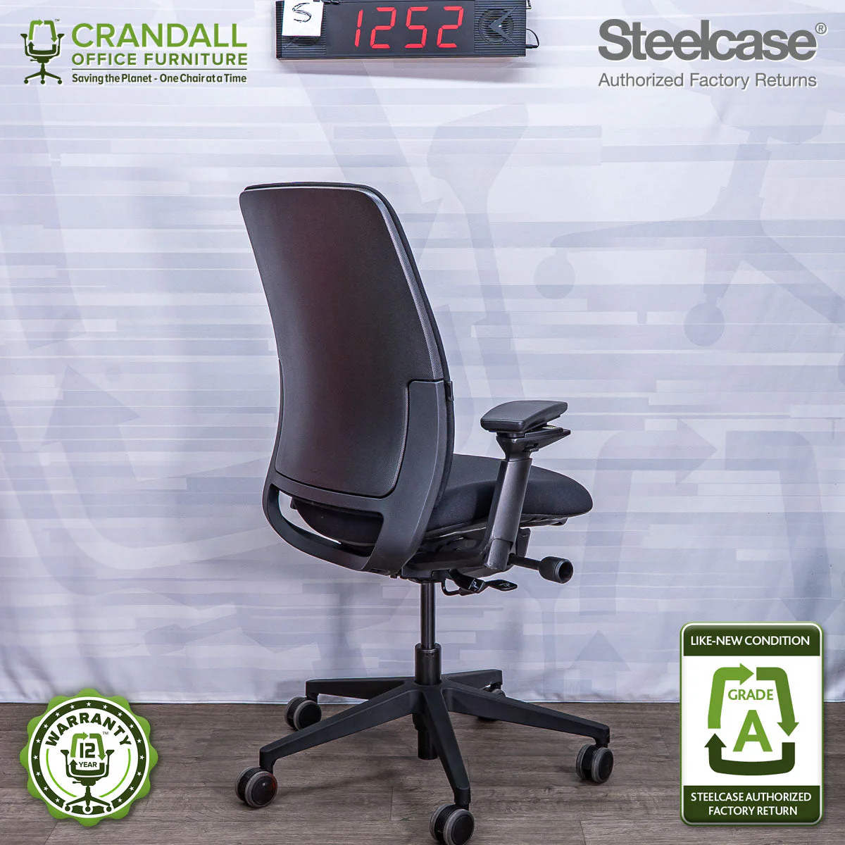 S-1252 - Steelcase Amia - Grade A - Image 2
