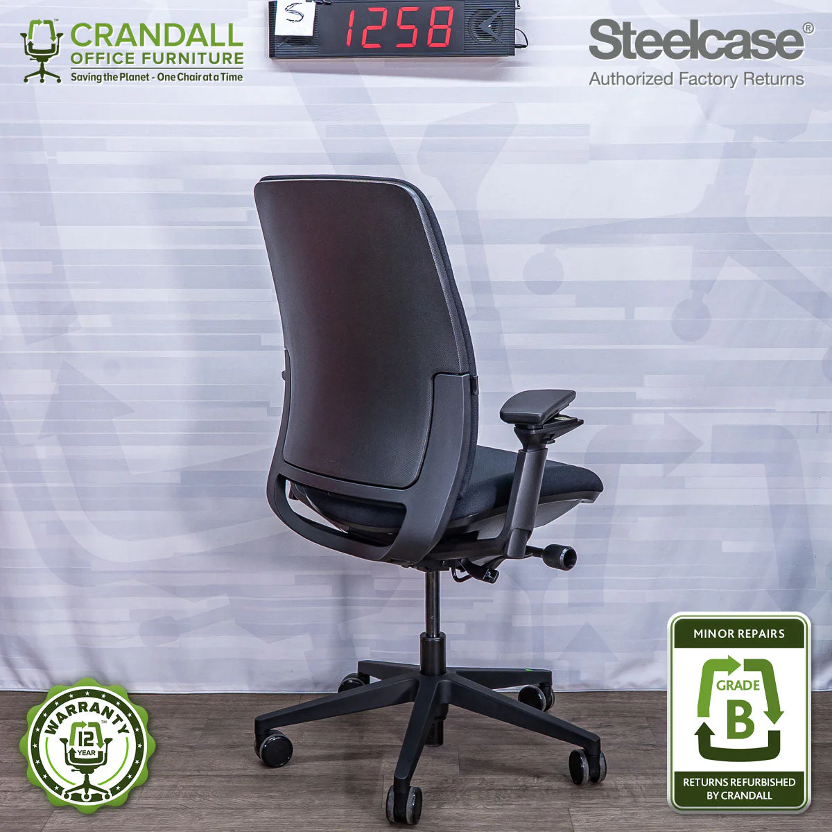 S-1258 - Steelcase Amia - Grade B - Image 2