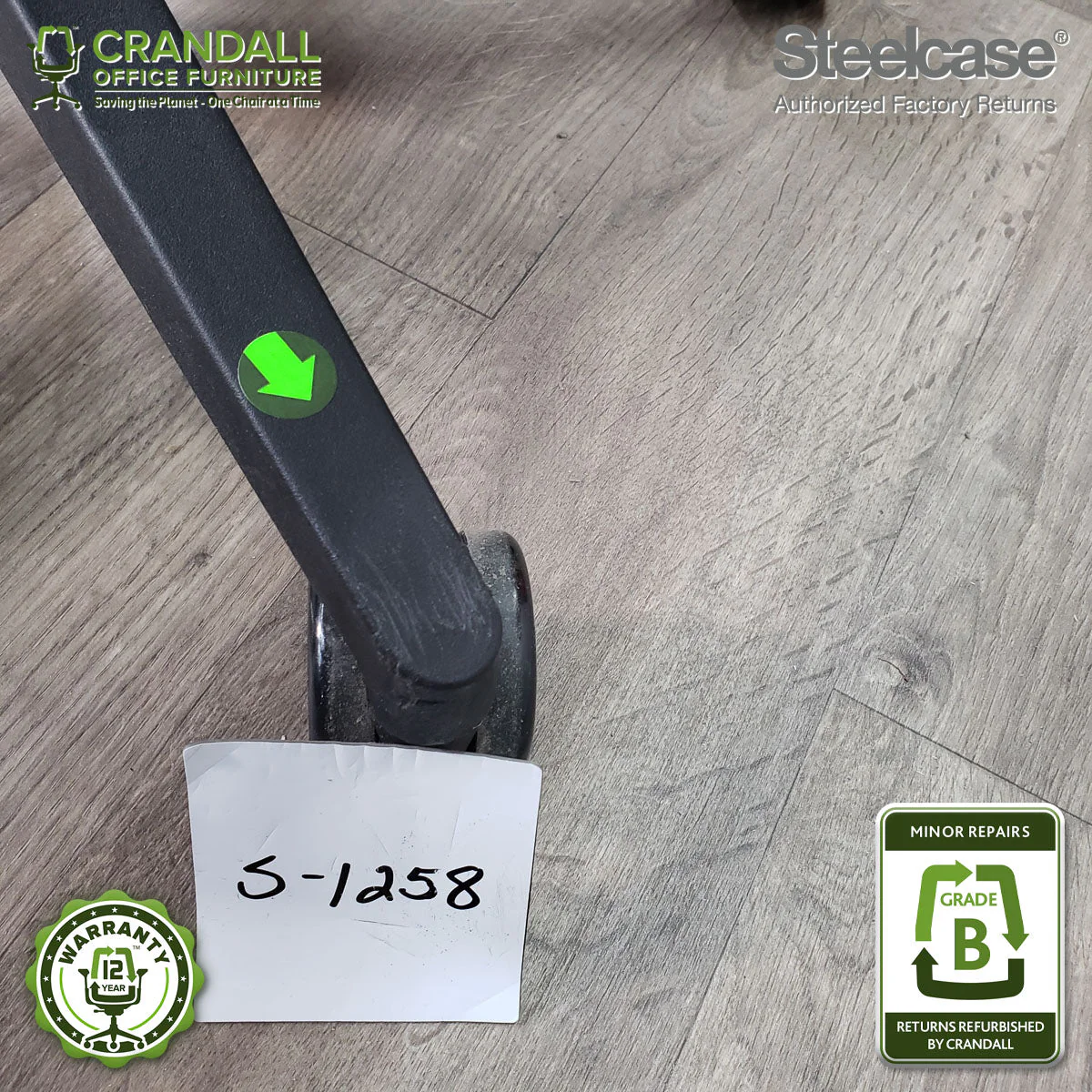 S-1258 - Steelcase Amia - Grade B - Image 3