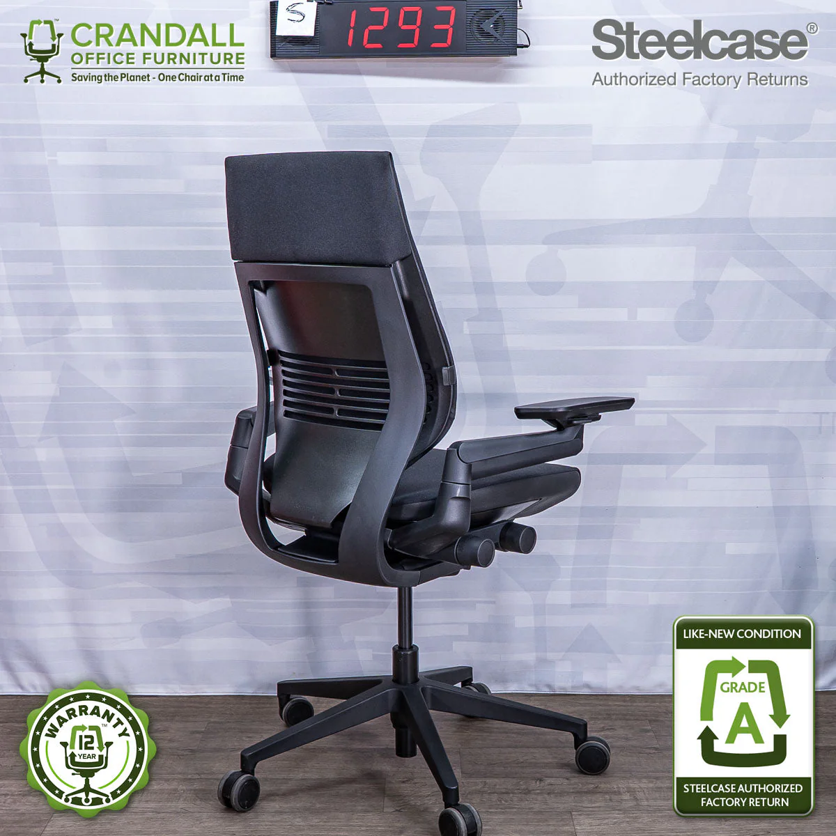S-1293 - Steelcase Gesture - Grade A - Image 2