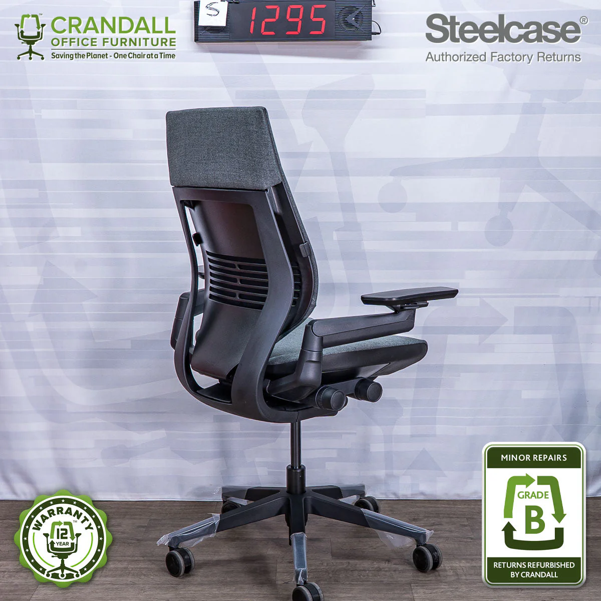 S-1295 - Steelcase Gesture - Grade B - Image 2
