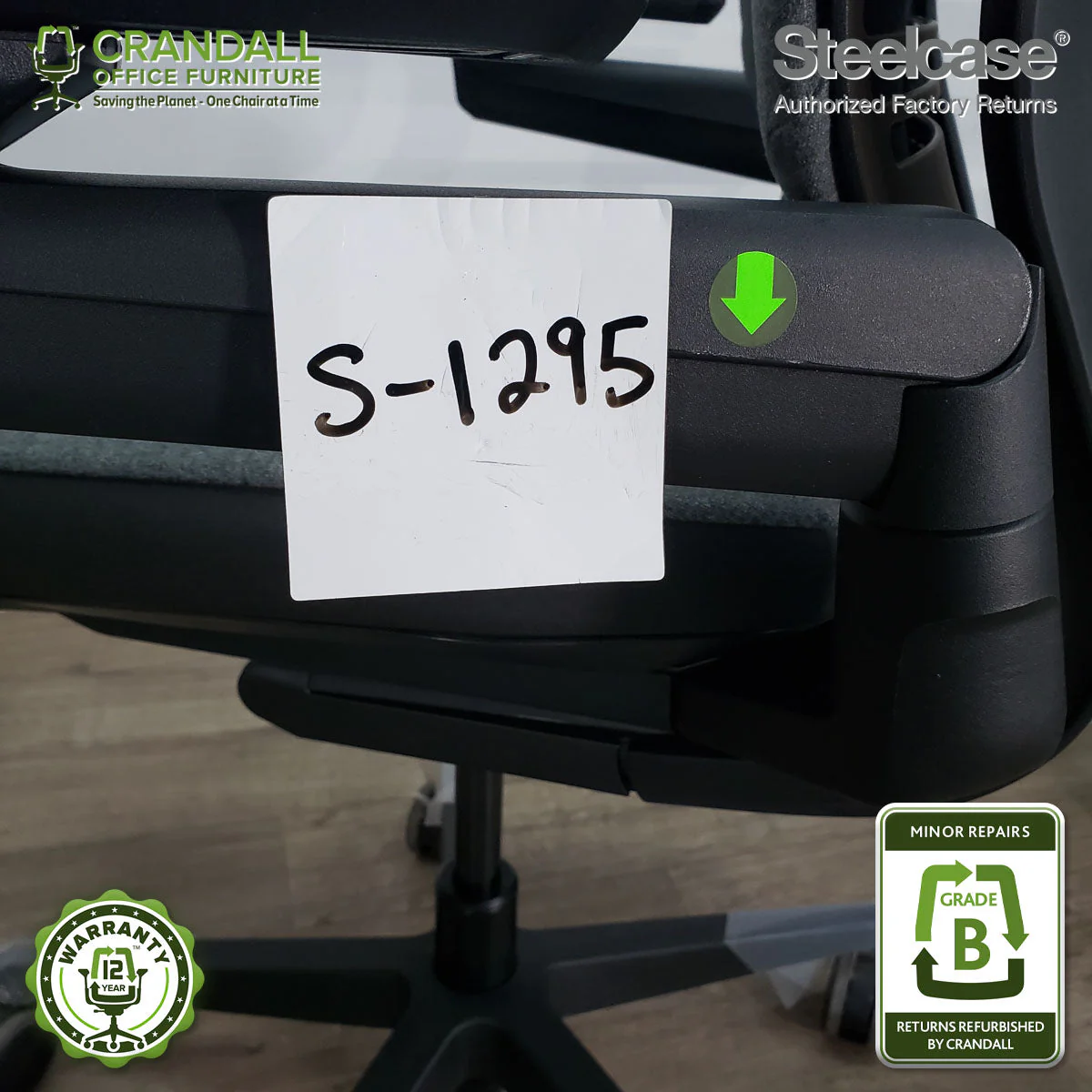 S-1295 - Steelcase Gesture - Grade B - Image 3