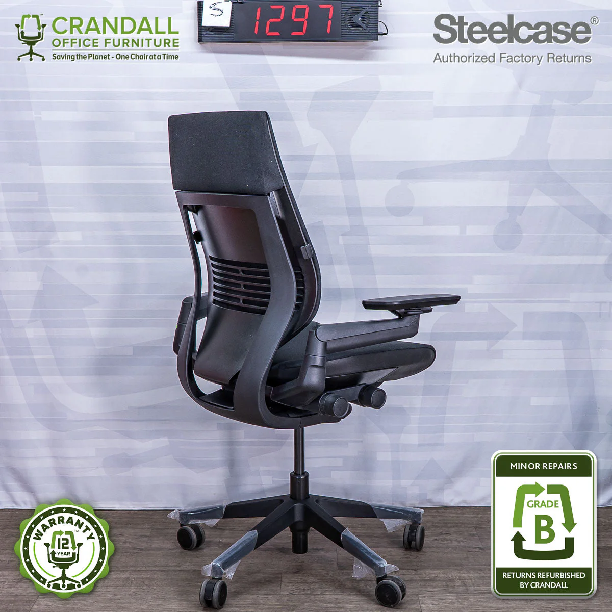 S-1297 - Steelcase Gesture - Grade B - Image 2