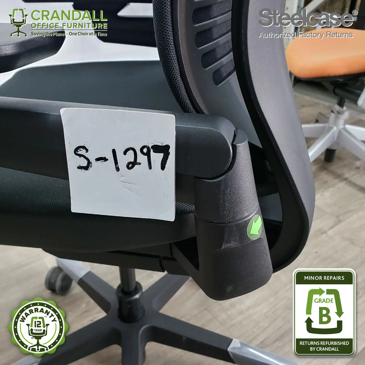 S-1297 - Steelcase Gesture - Grade B - Image 3