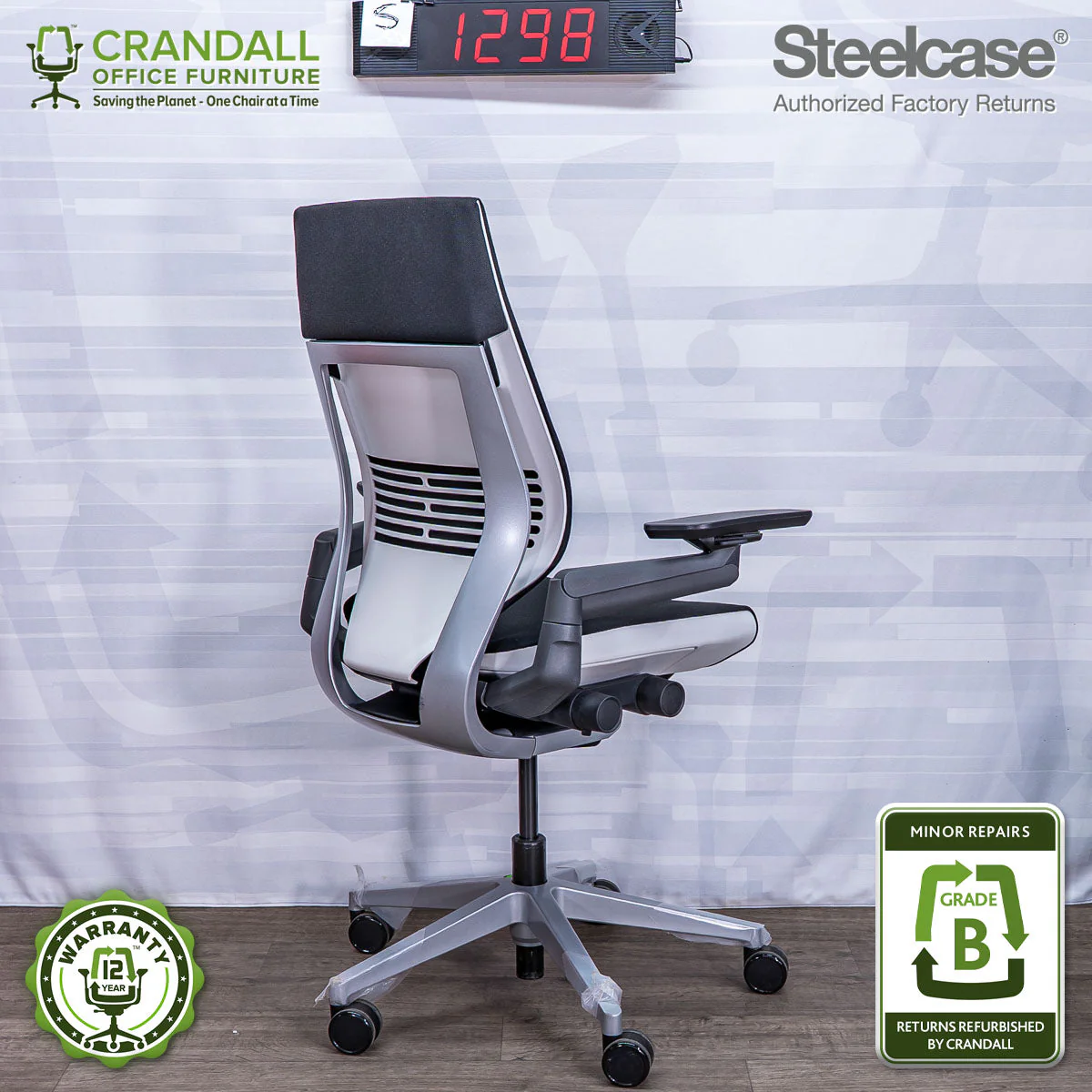 S-1298 - Steelcase Gesture - Grade B - Image 2