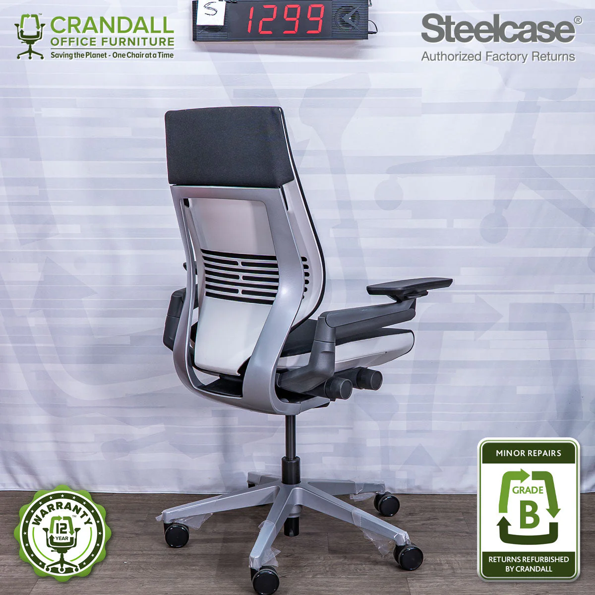 S-1299 - Steelcase Gesture - Grade B - Image 2