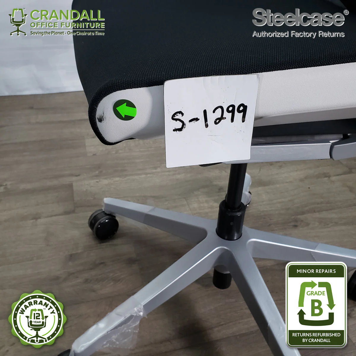 S-1299 - Steelcase Gesture - Grade B - Image 3