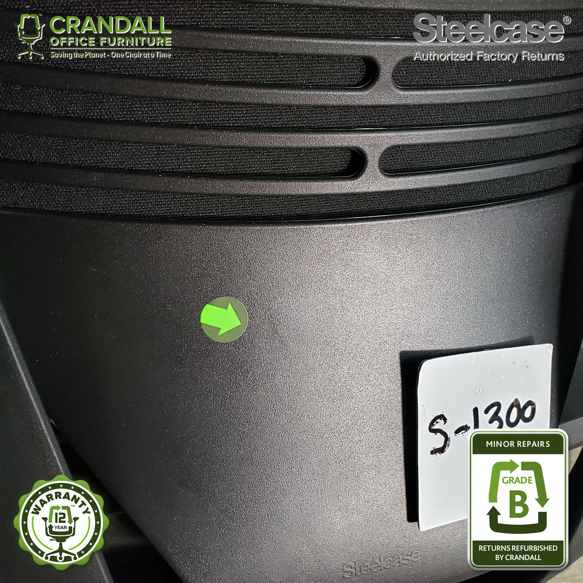 S-1300 - Steelcase Gesture - Grade B - Image 3