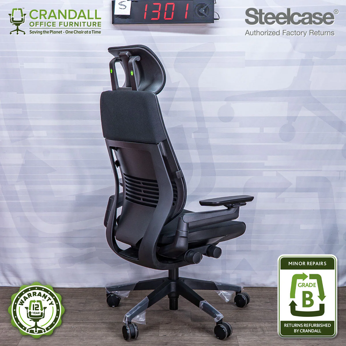 S-1301 - Steelcase Gesture - Grade B - Image 2