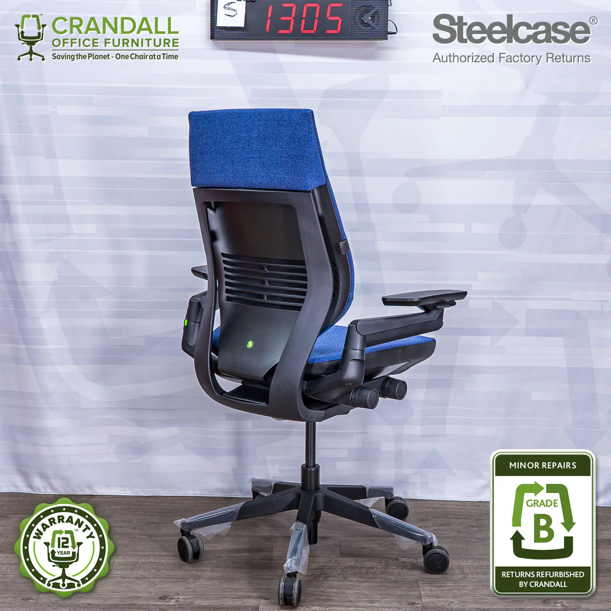 S-1305 - Steelcase Gesture - Grade B - Image 2