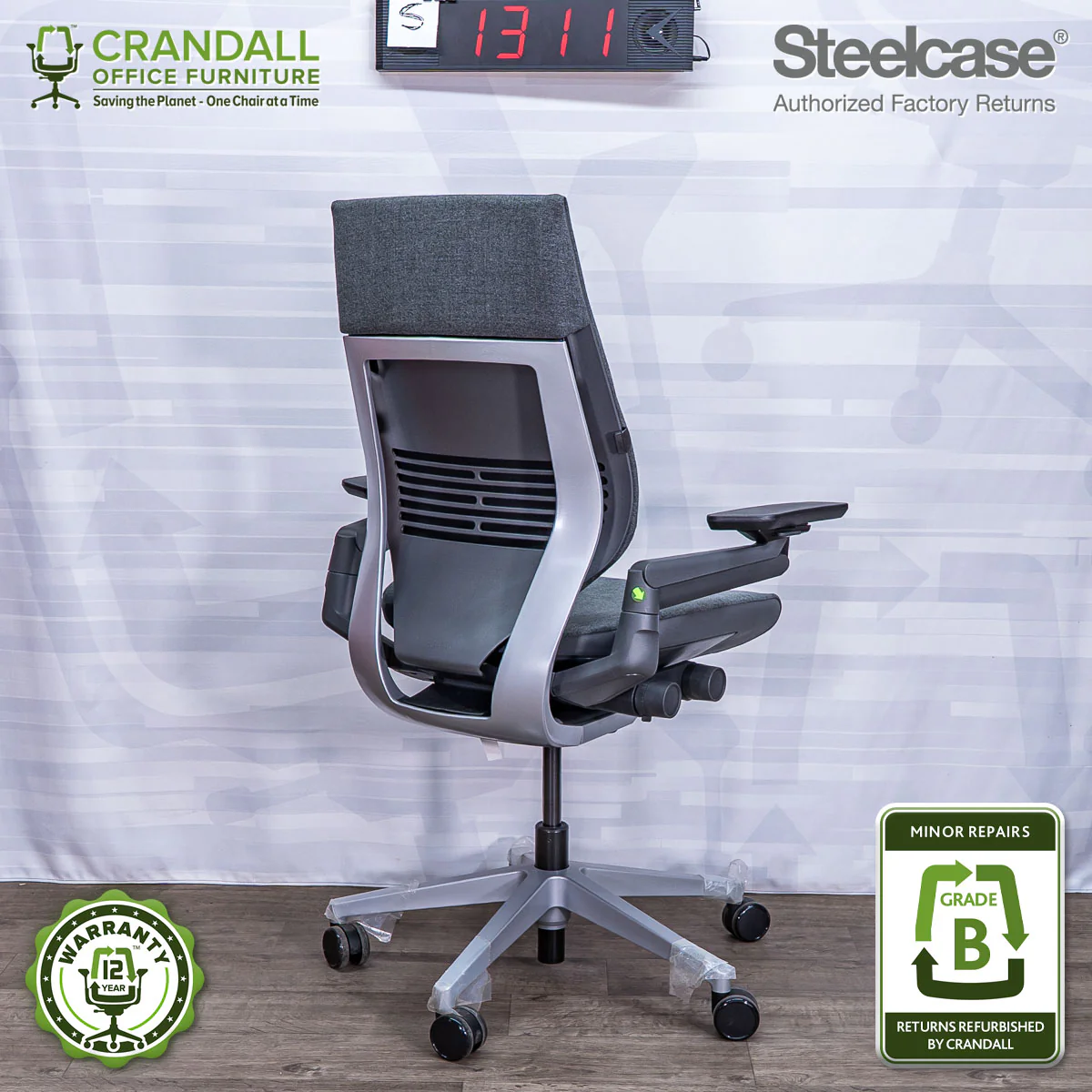 S-1311 - Steelcase Gesture - Grade B - Image 2