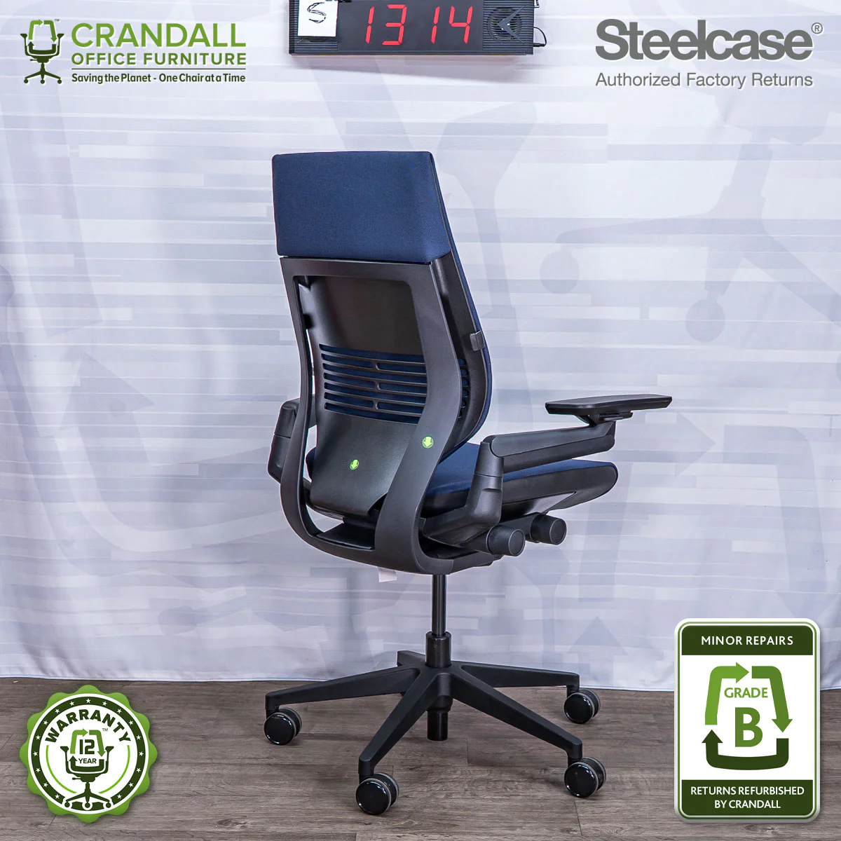 S-1314 - Steelcase Gesture - Grade B - Image 2