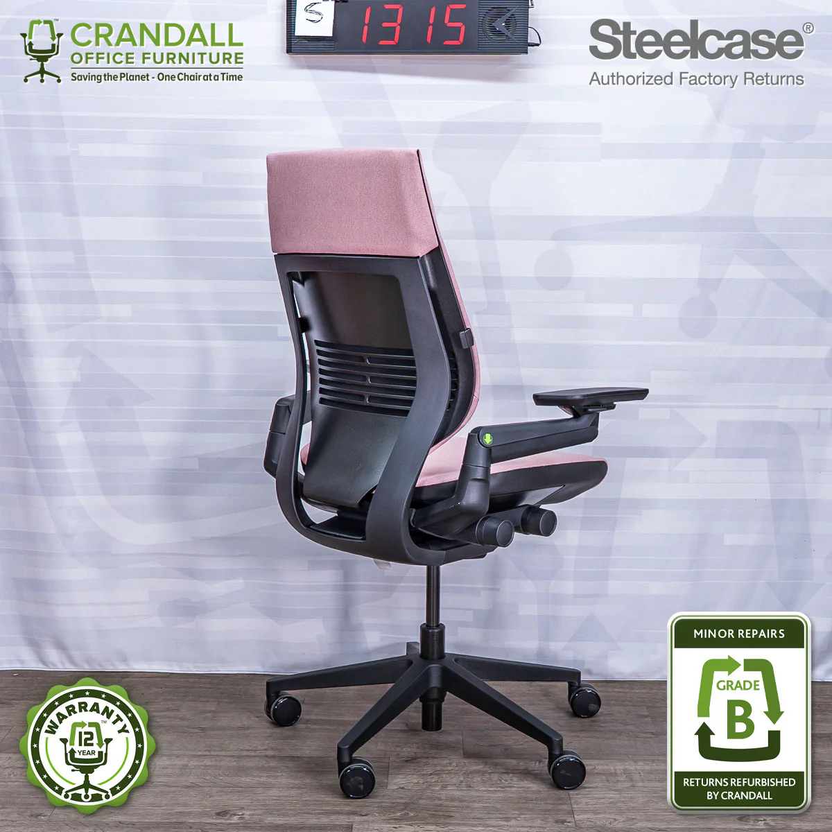 S-1315 - Steelcase Gesture - Grade B - Image 2