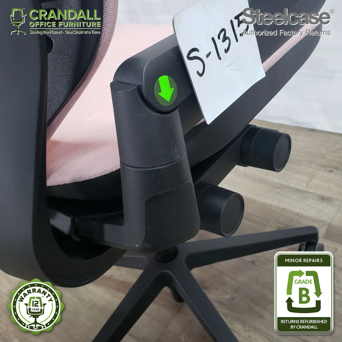 S-1315 - Steelcase Gesture - Grade B - Image 3