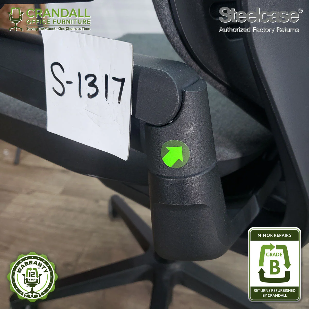 S-1317 - Steelcase Gesture - Grade B - Image 3
