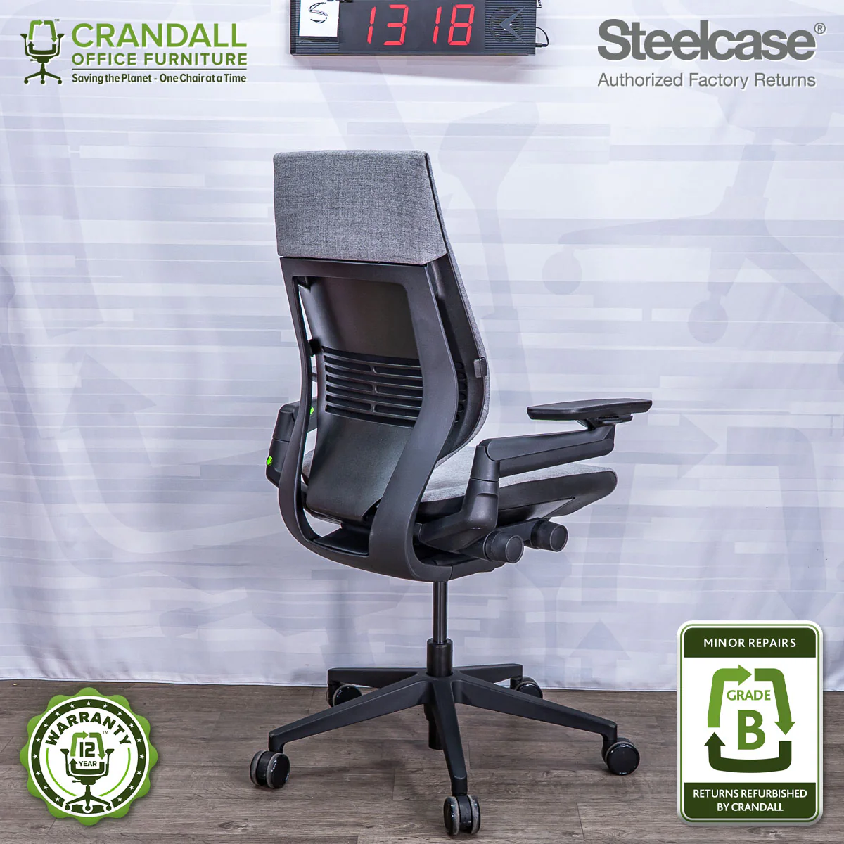 S-1318 - Steelcase Gesture - Grade B - Image 2