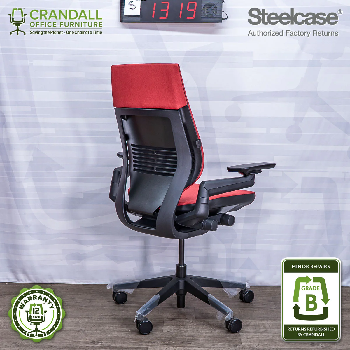 S-1319 - Steelcase Gesture - Grade B - Image 2