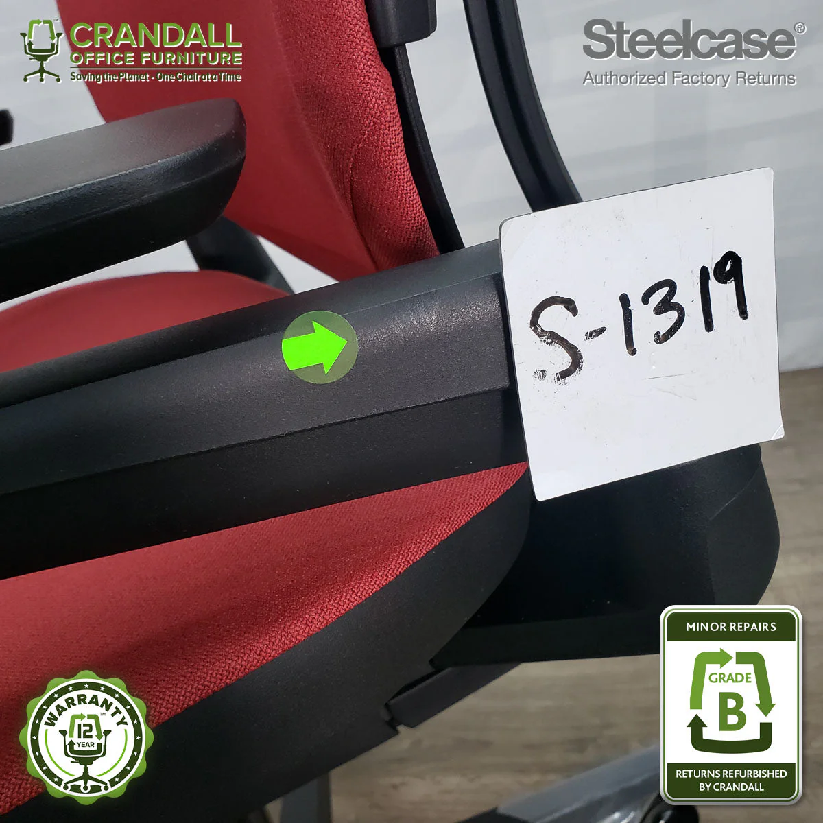 S-1319 - Steelcase Gesture - Grade B - Image 3