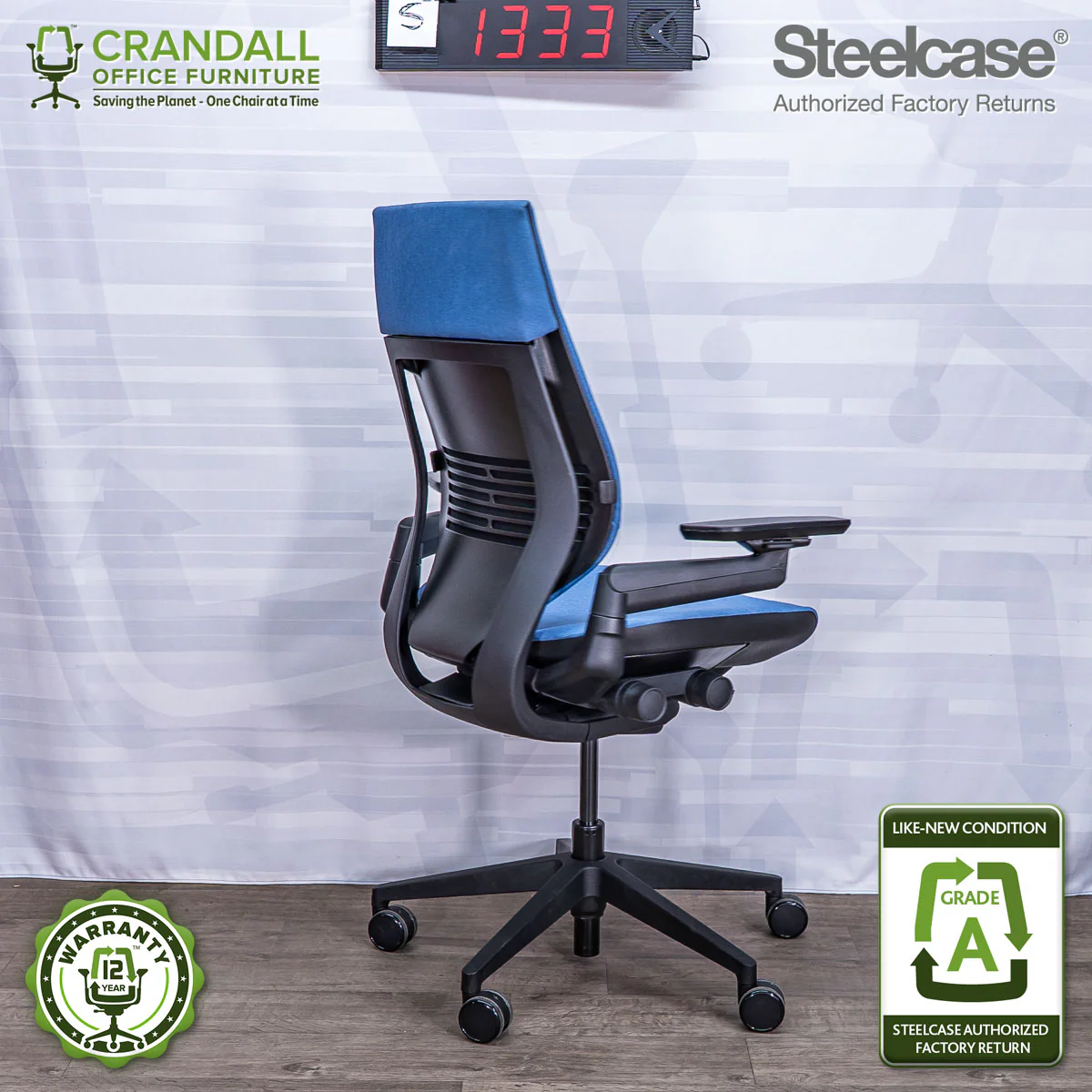 S-1333 - Steelcase Gesture - Grade A - Image 2