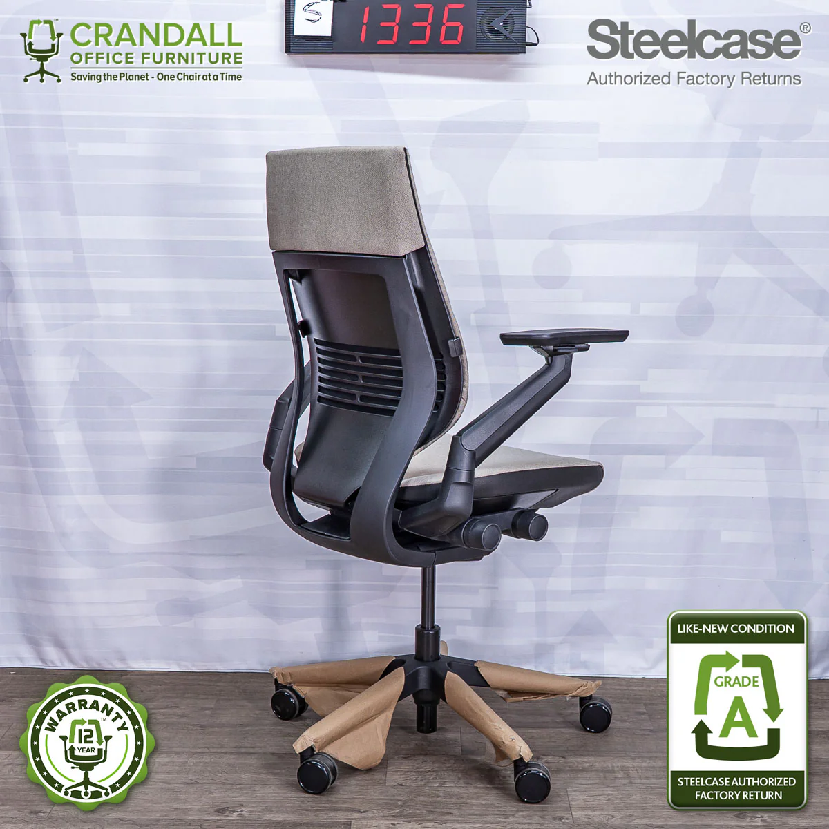 S-1336 - Steelcase Gesture - Grade A - Image 2