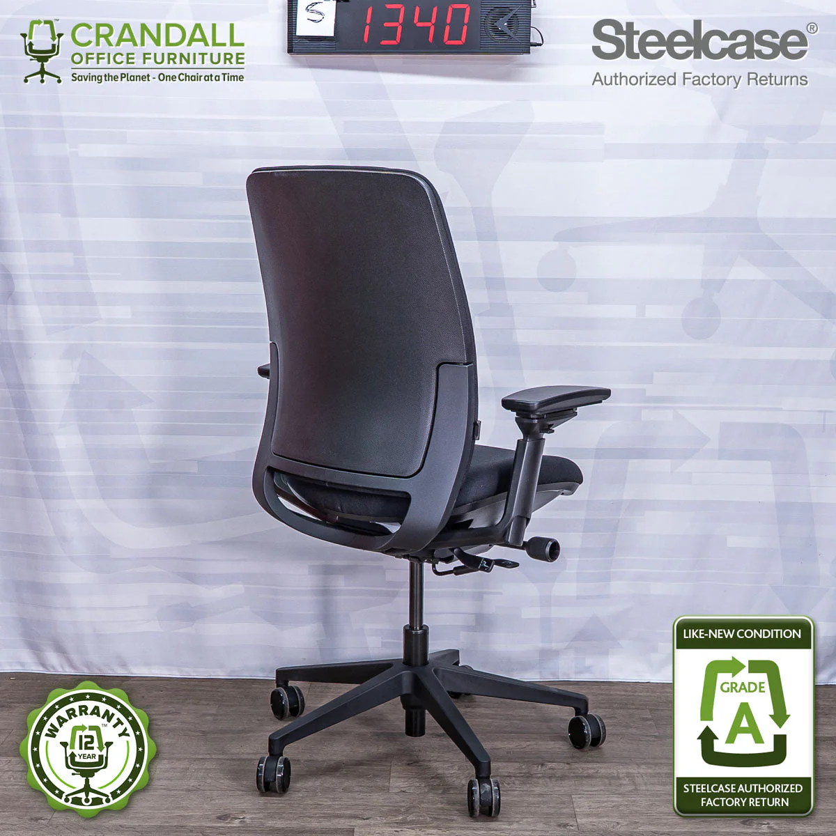 S-1340 - Steelcase Amia - Grade A - Image 2