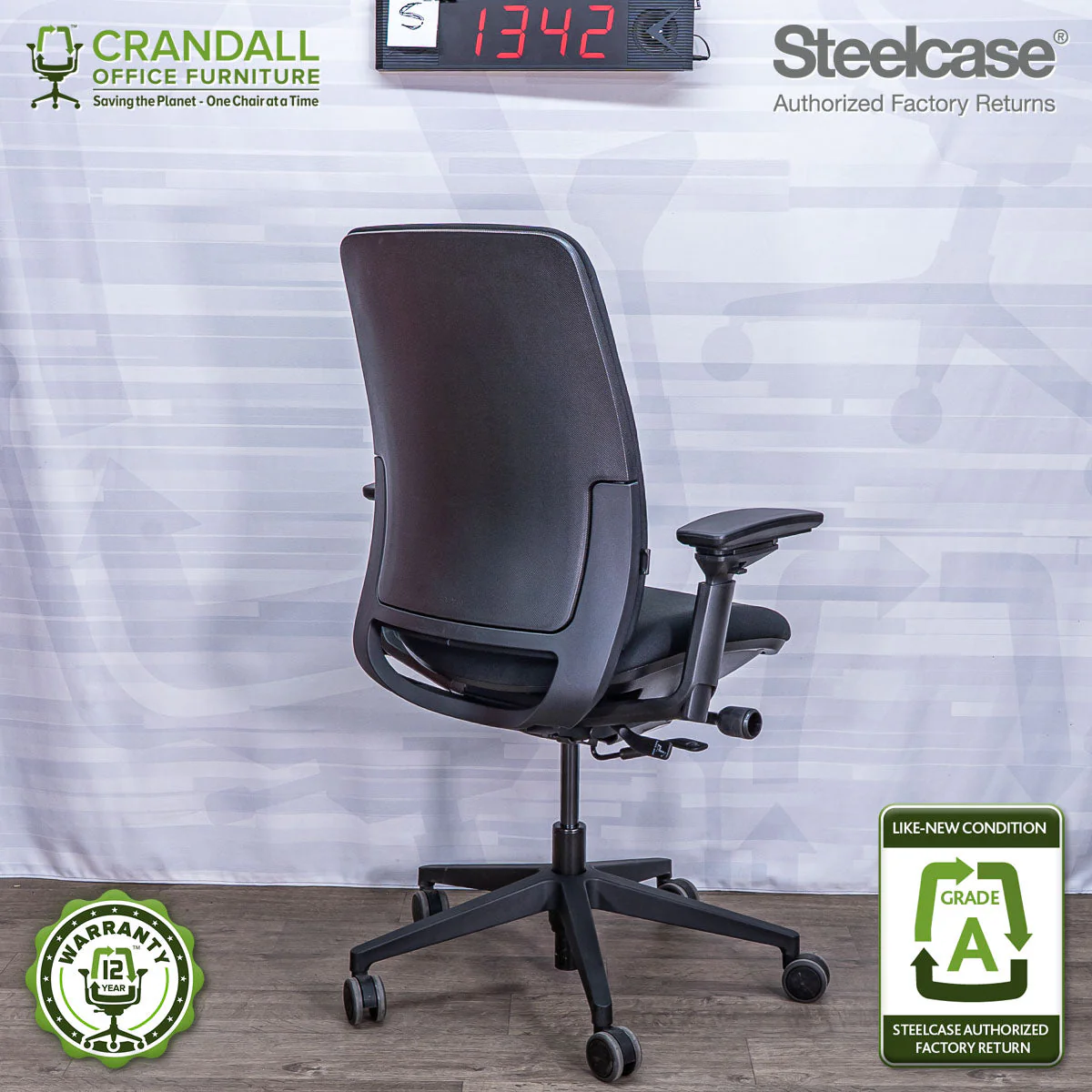 S-1342 - Steelcase Amia - Grade A - Image 2