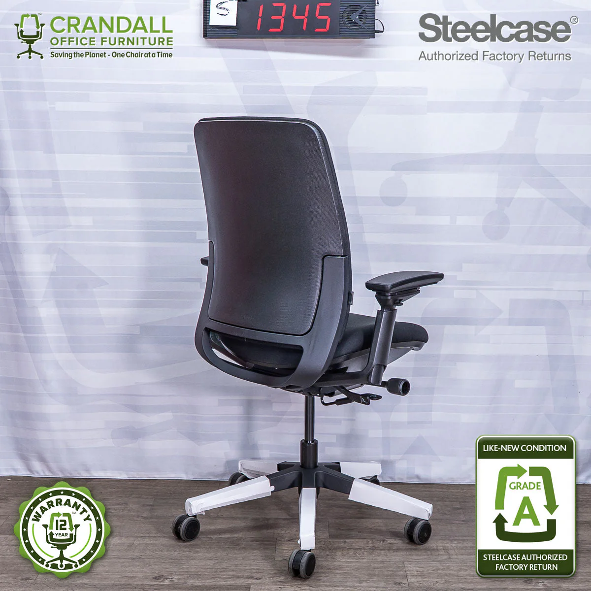 S-1345 - Steelcase Amia - Grade A - Image 2