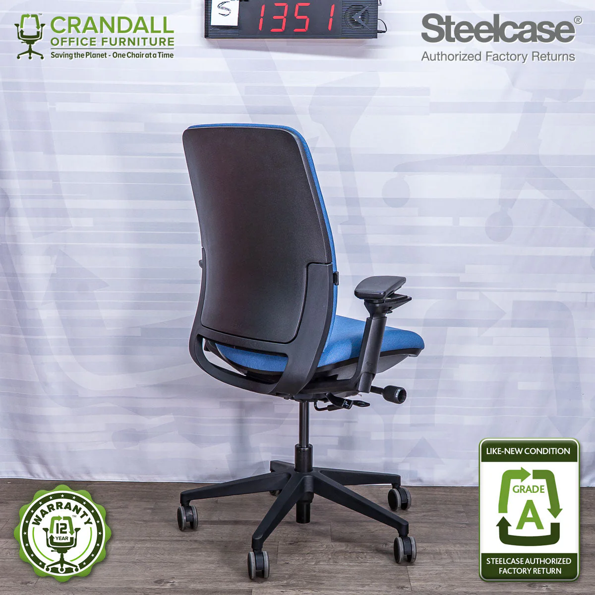 S-1351 - Steelcase Amia - Grade A - Image 2