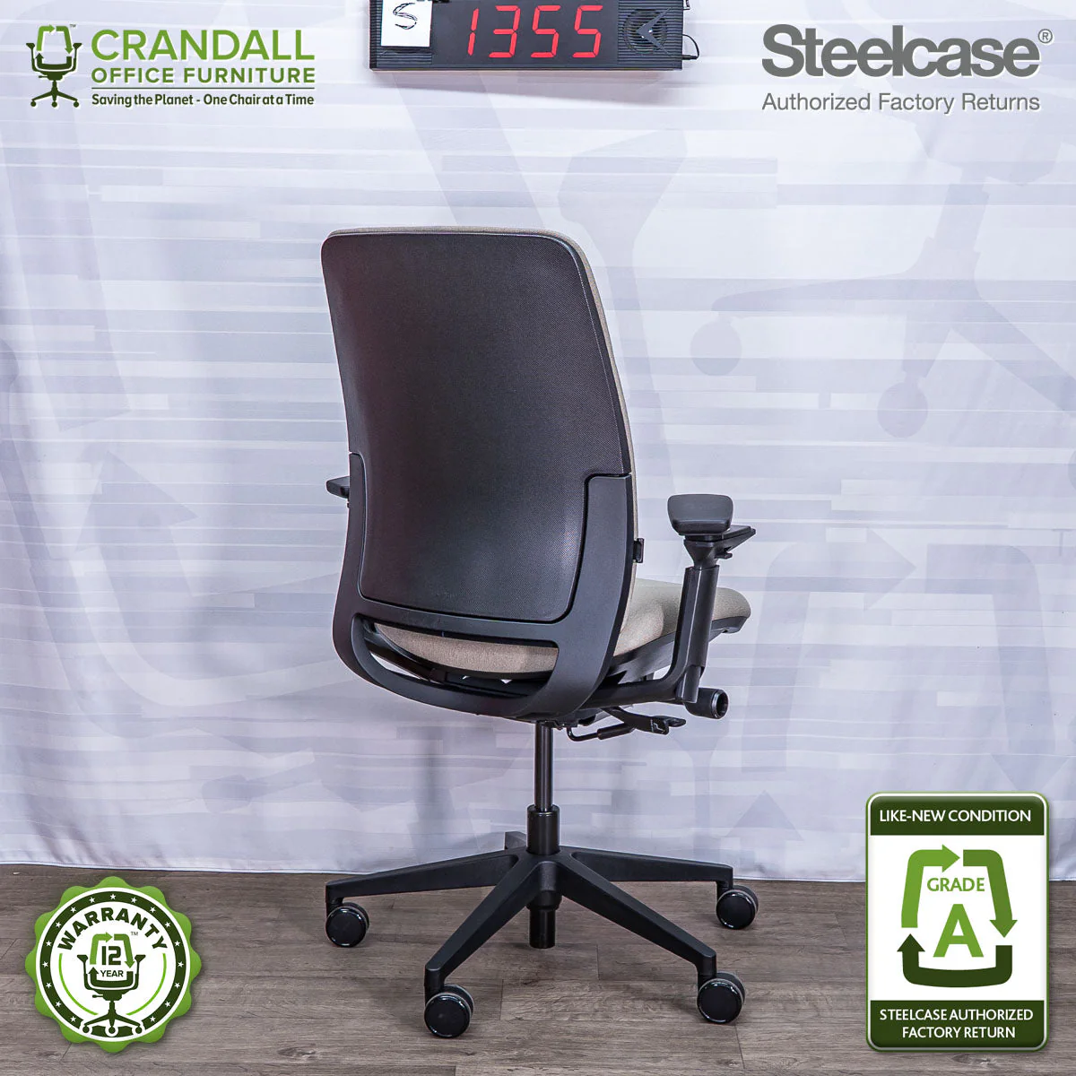 S-1355 - Steelcase Amia - Grade A - Image 2
