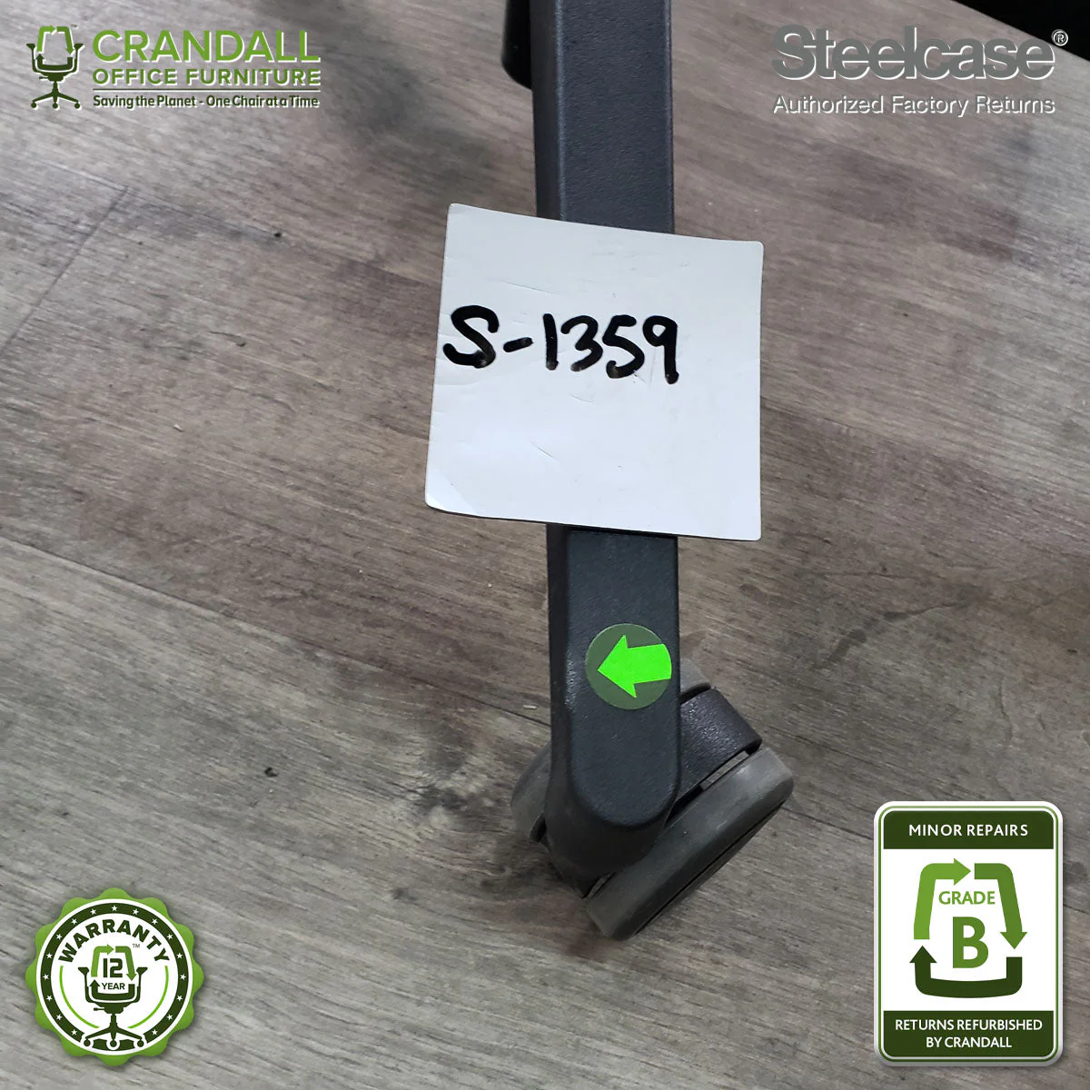 S-1359 - Steelcase Amia - Grade B - Image 3