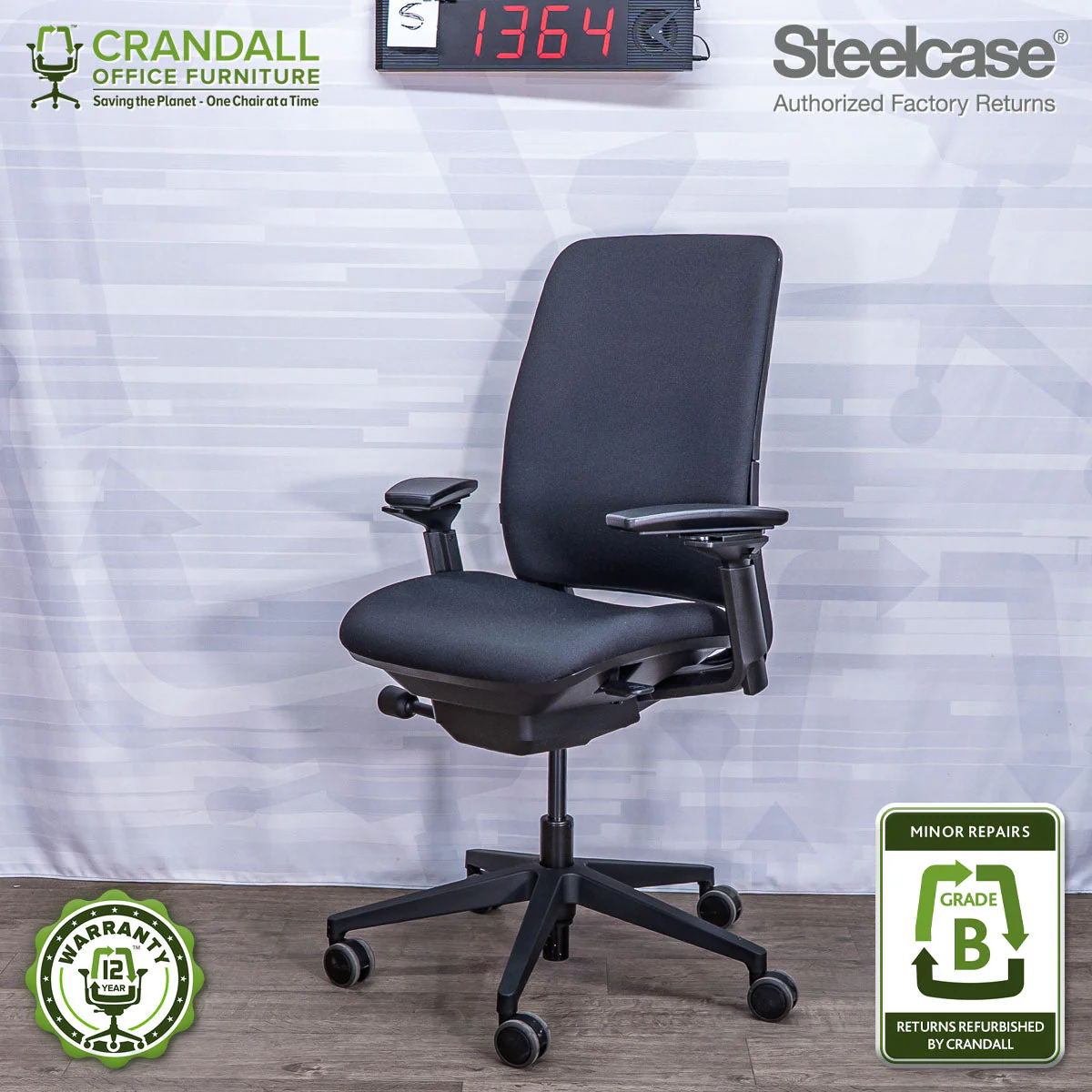 S-1364 - Steelcase Amia - Grade B