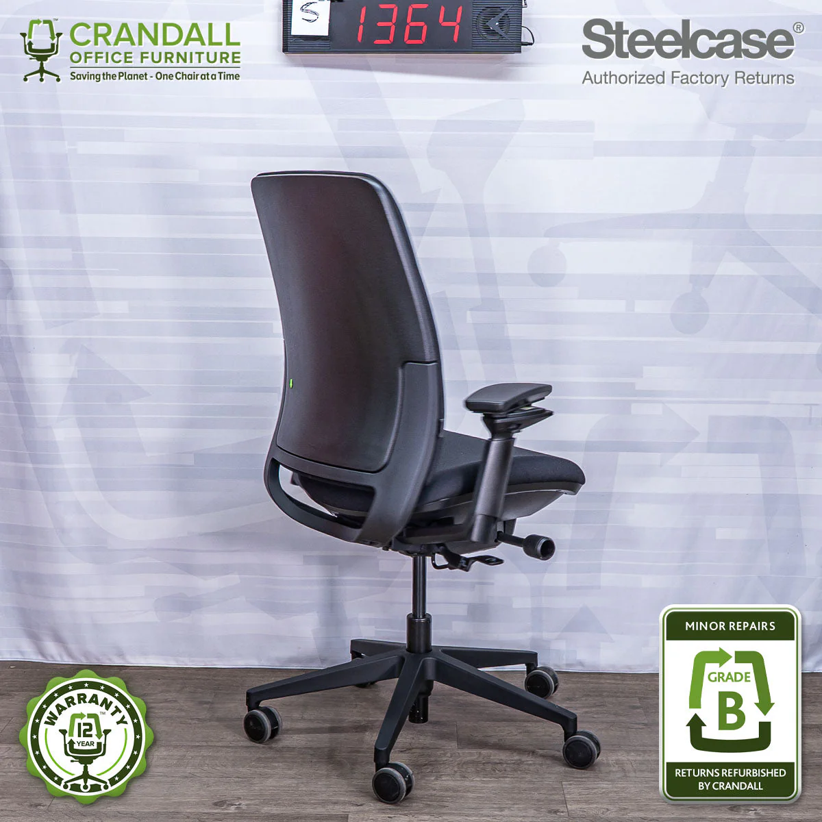S-1364 - Steelcase Amia - Grade B - Image 2
