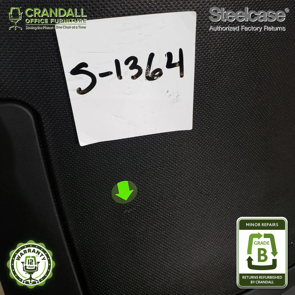 S-1364 - Steelcase Amia - Grade B - Image 3