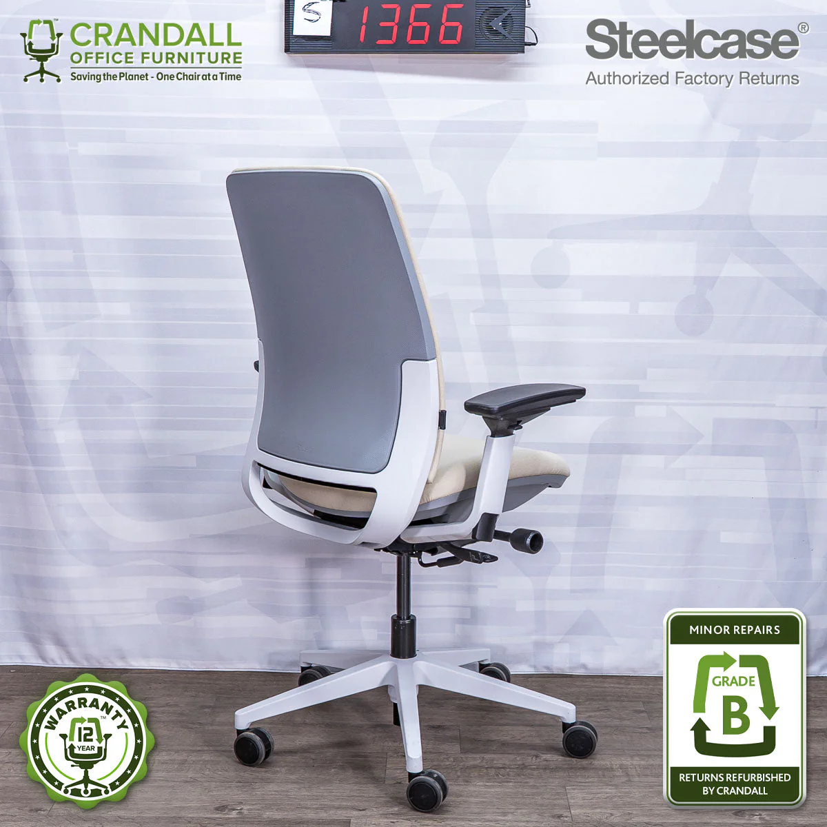 S-1366 - Steelcase Amia - Grade B - Image 2
