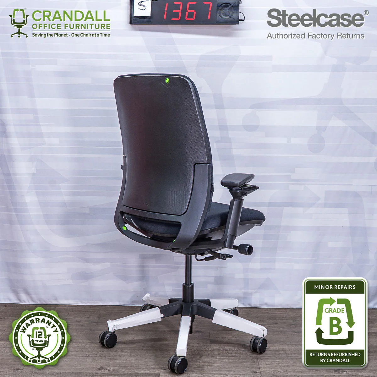 S-1367 - Steelcase Amia - Grade B - Image 2