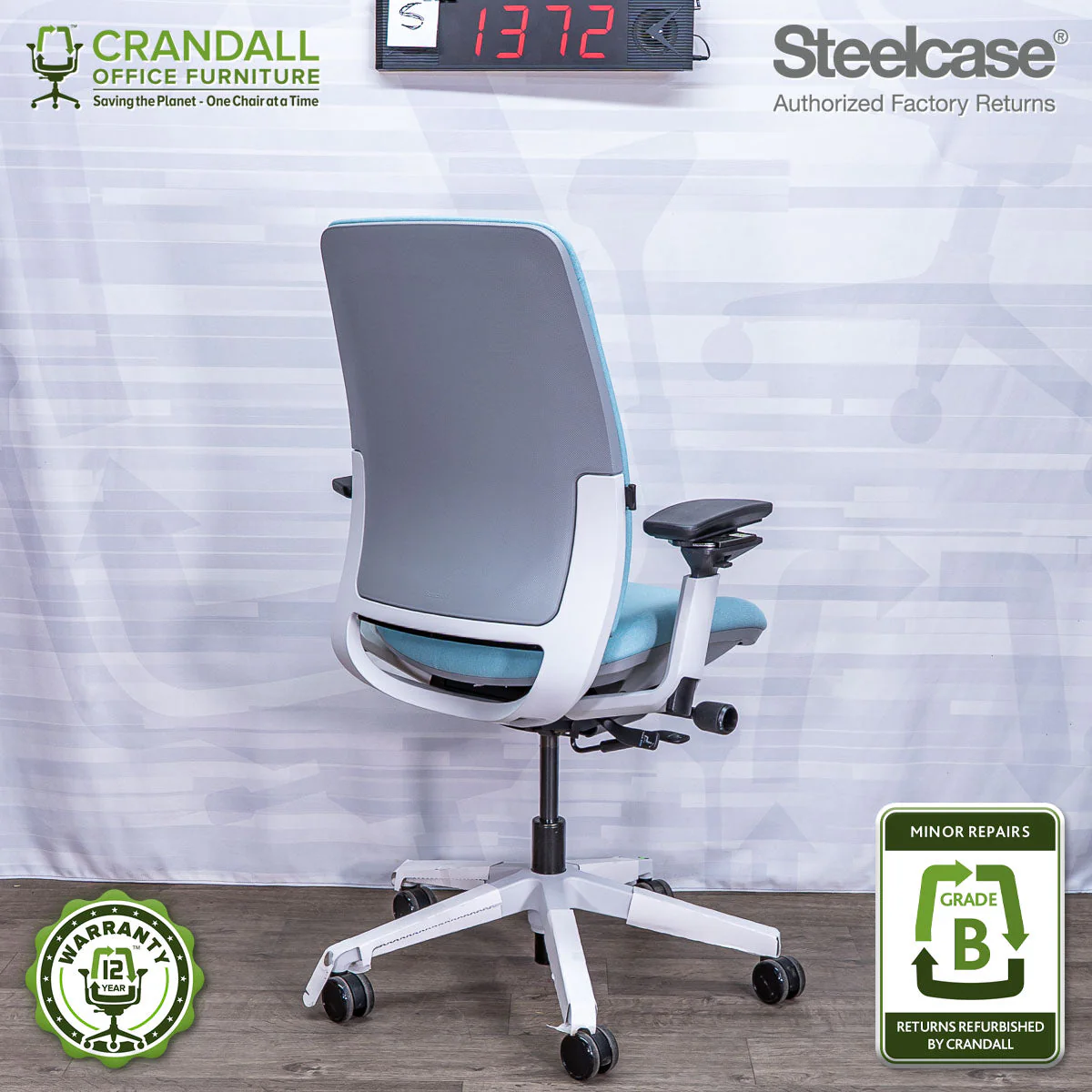 S-1372 - Steelcase Amia - Grade B - Image 2