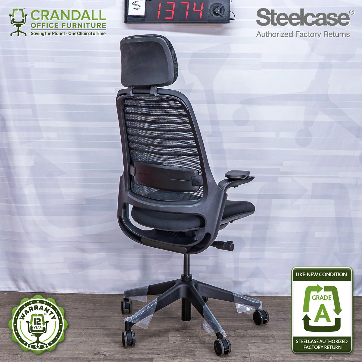 S-1374 - Steelcase Series 1 - Grade A - Image 2