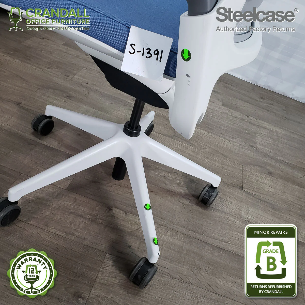 S-1391 - Steelcase Series 1 - Grade B - Image 3