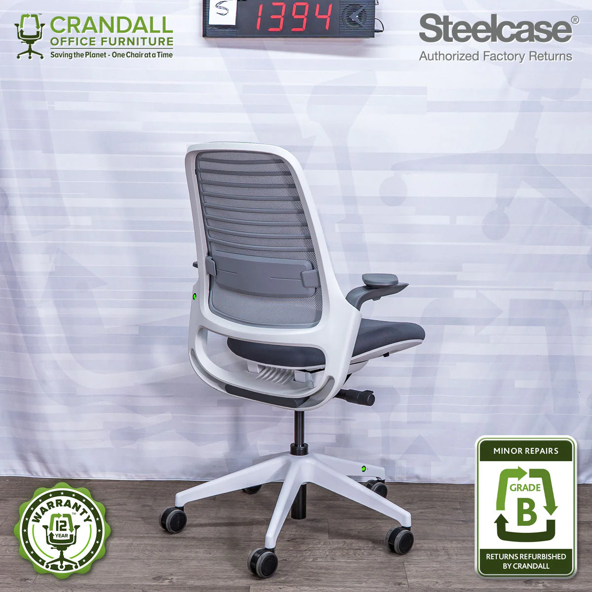 S-1394 - Steelcase Series 1  - Grade B - Image 2